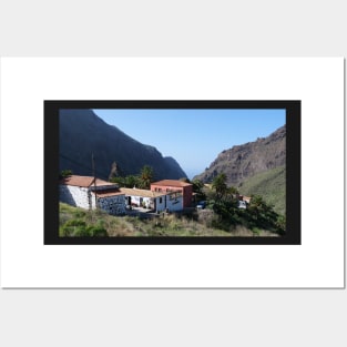 House in Tenerife Canary islands Posters and Art